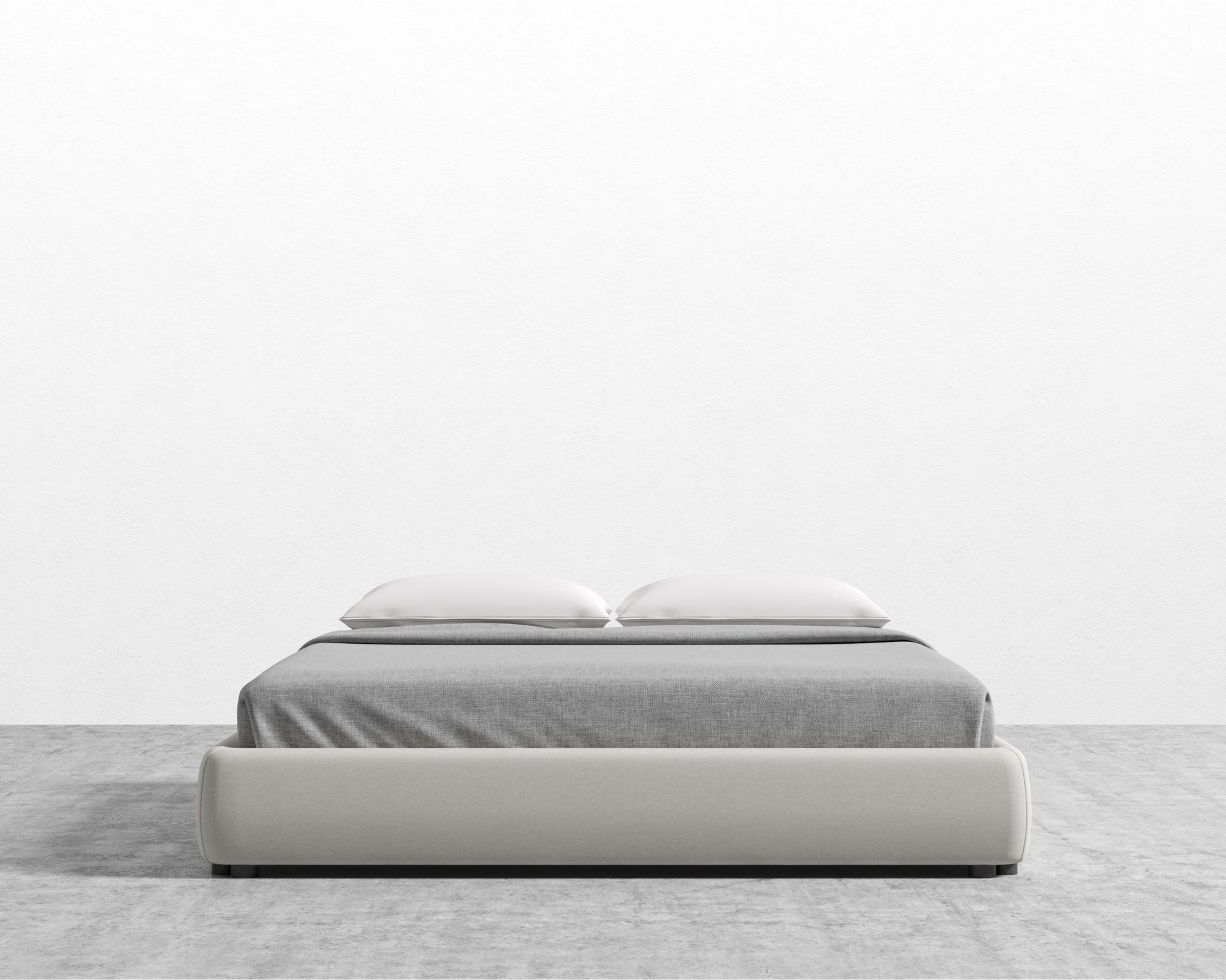 Modular Bed Frame - King, Modern Felt - Alesund