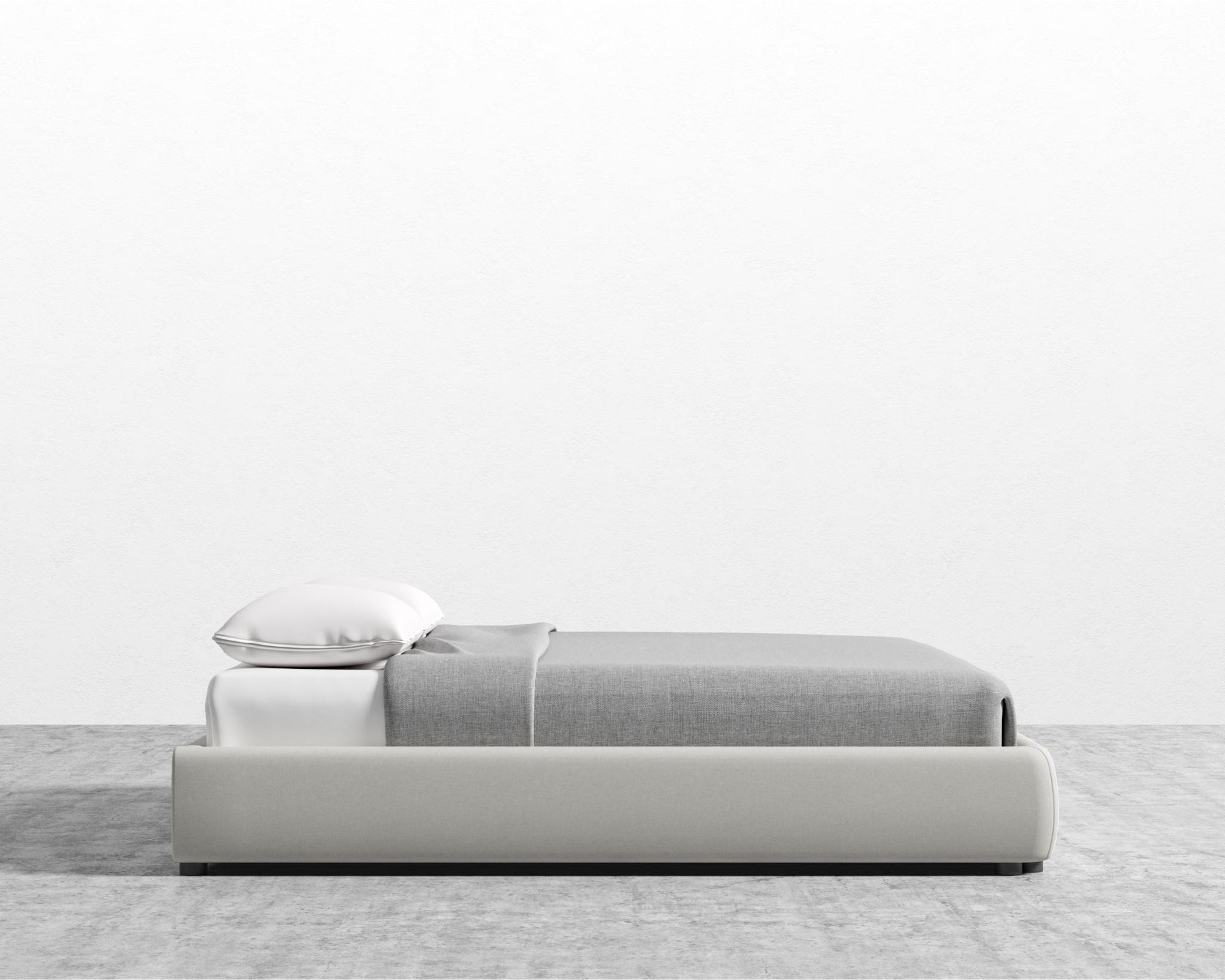 Modular Bed Frame - King, Modern Felt - Alesund