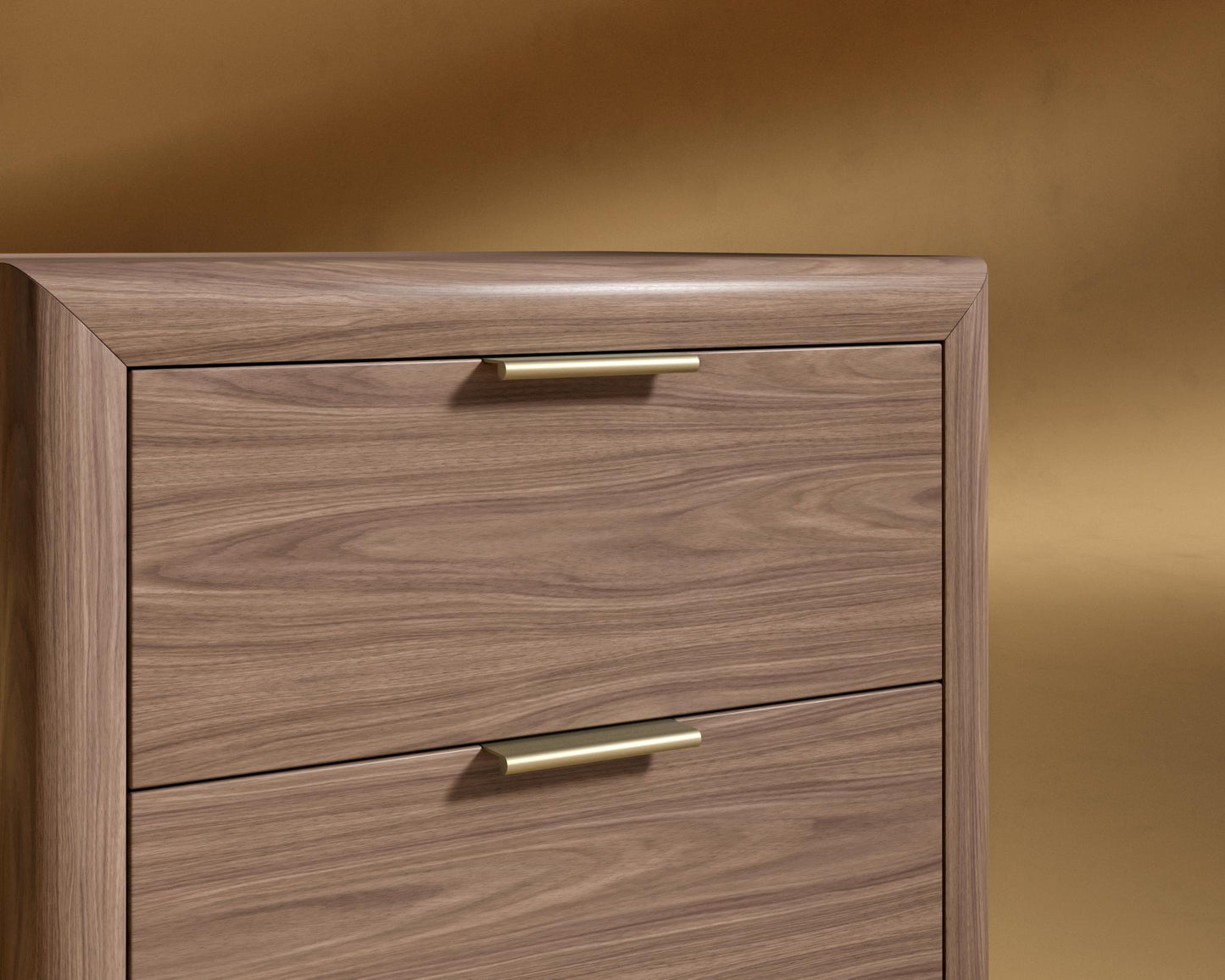 Nerva Nightstand - Walnut Veneer