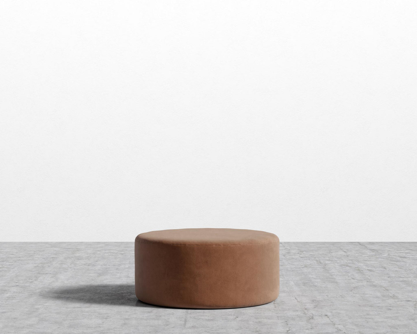 Nova Pouf - Large - Venice Vegan Suede - Cider