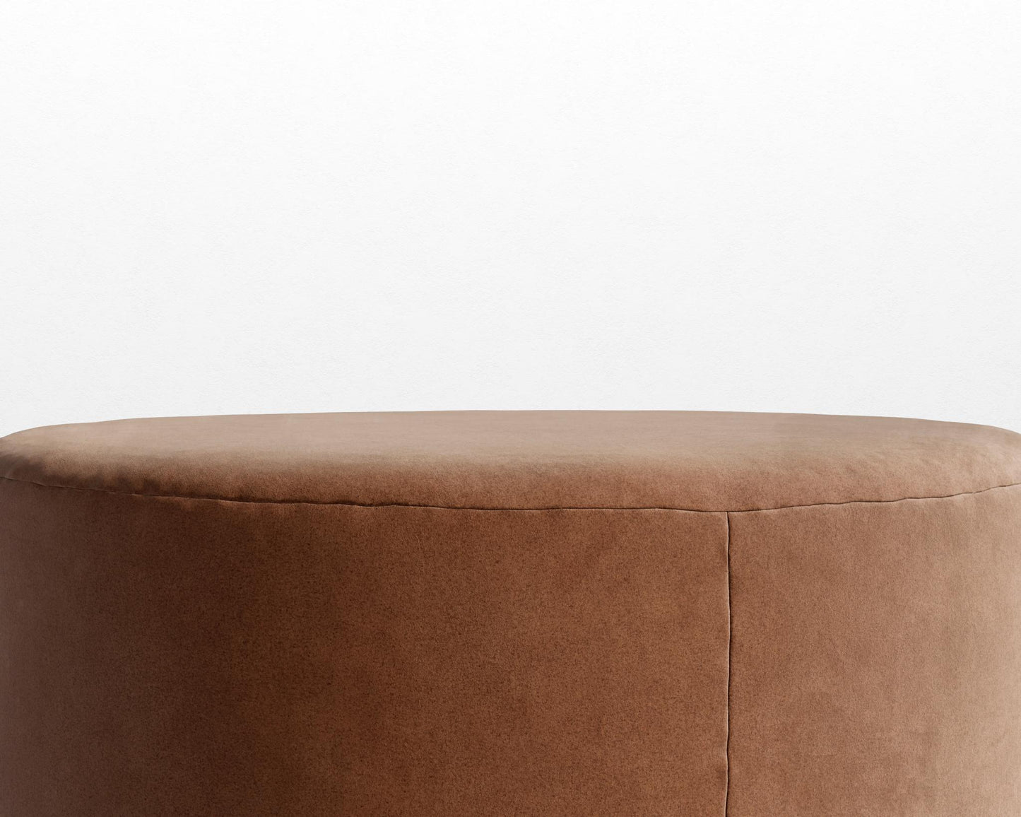 Nova Pouf - Large - Venice Vegan Suede - Cider