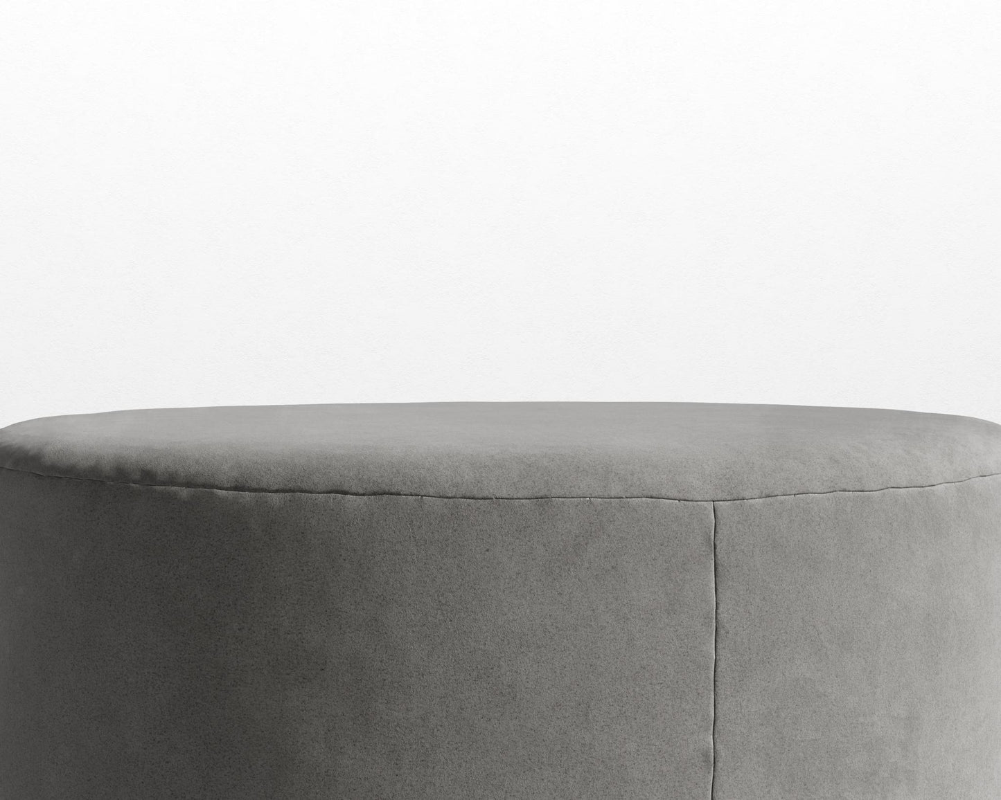 Nova Pouf - Large - Venice Vegan Suede - Strato