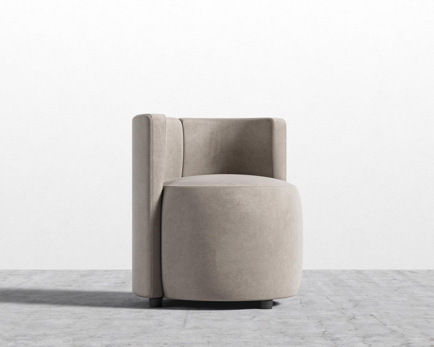 Nova Lounge Chair - Venice Vegan Suede - Latte