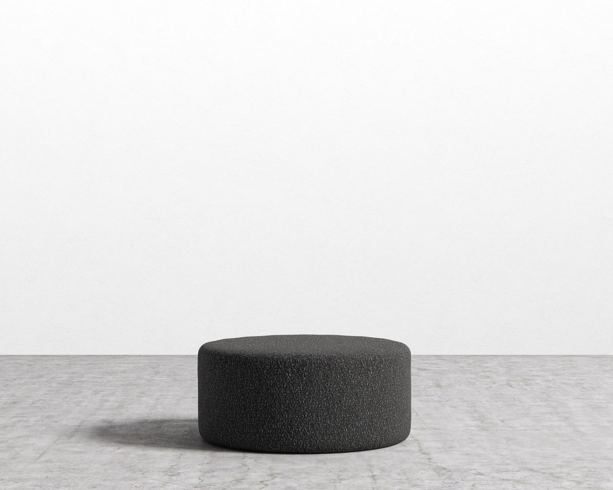 Nova Pouf - Large - Chatou Bouclé - Caviar