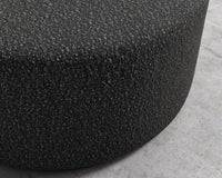 Nova Pouf - Large - Chatou Bouclé - Caviar