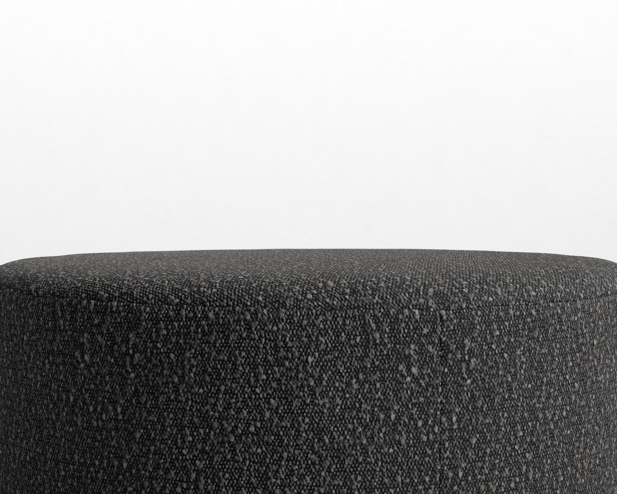 Nova Pouf - Large - Chatou Bouclé - Caviar