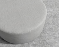 Nova Outdoor Pouf - Large - Outdoor Fabric - Encino