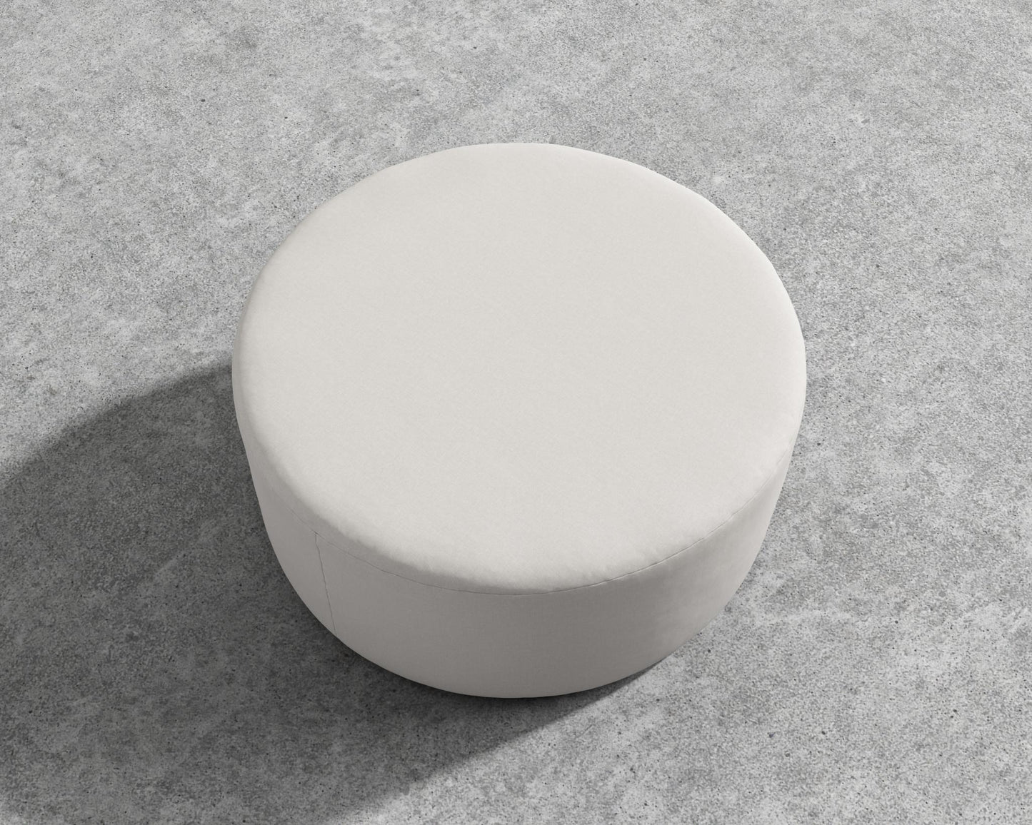 Nova Outdoor Pouf - Large - Outdoor Fabric - Palisades