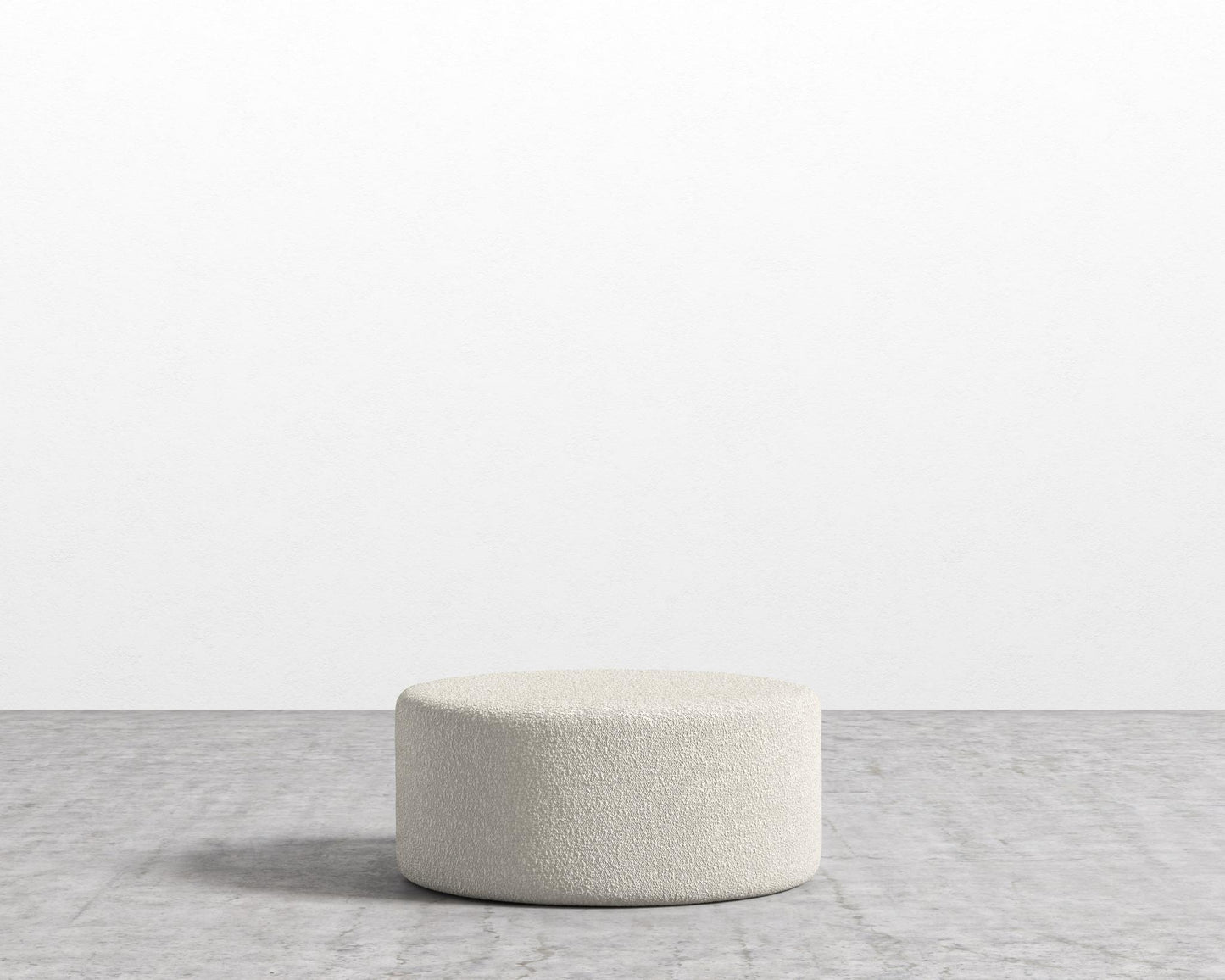 Nova Pouf - Large - Chatou Bouclé - Pearl