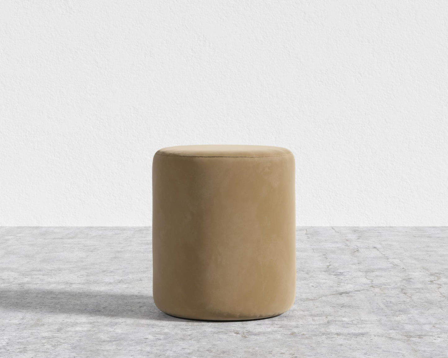 Nova Pouf - Plush Velvet - Dune