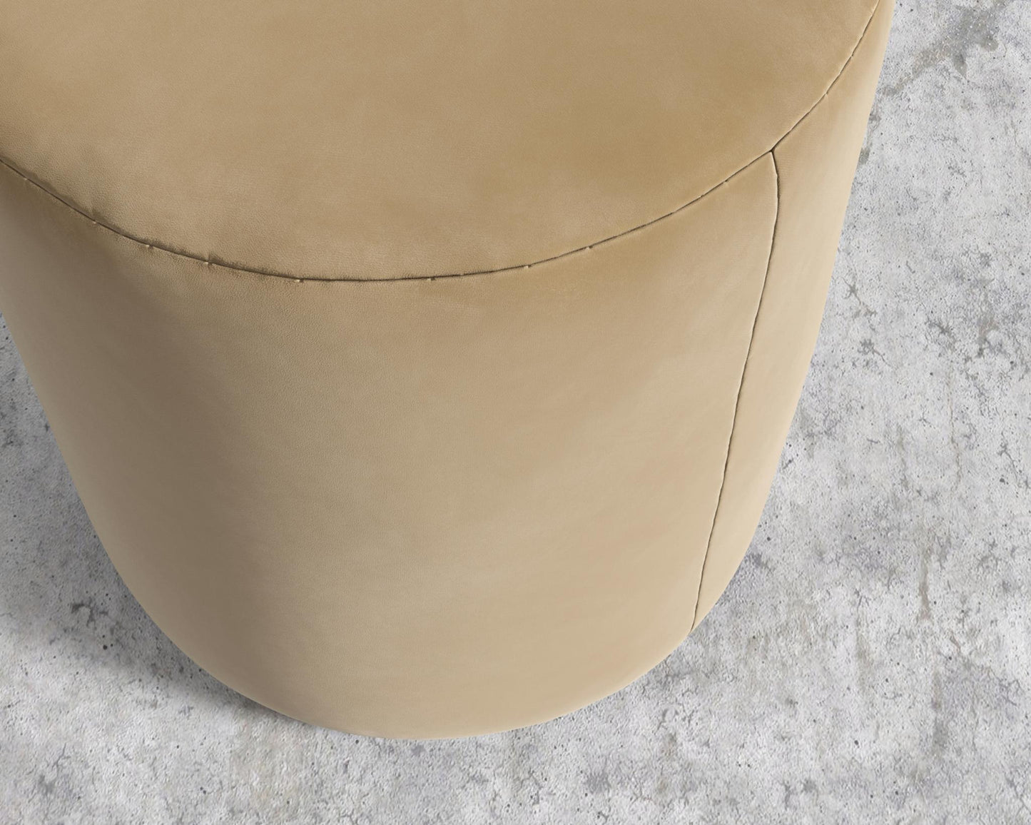 Nova Pouf - Plush Velvet - Dune