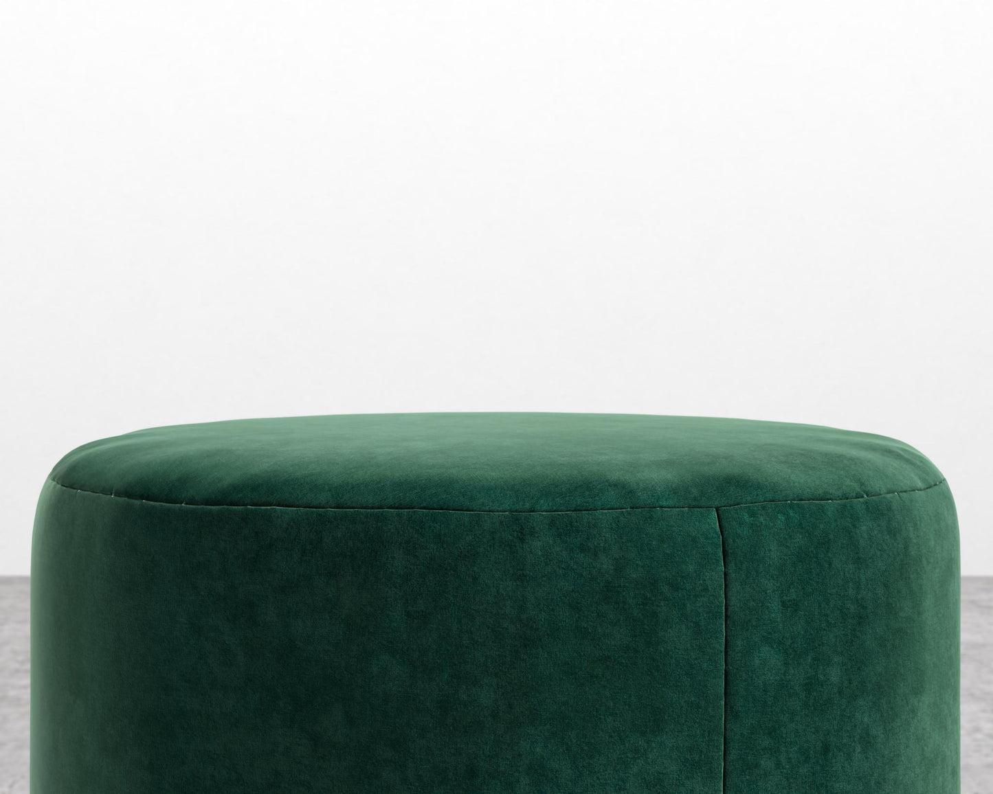 Nova Pouf - Plush Velvet - Moss