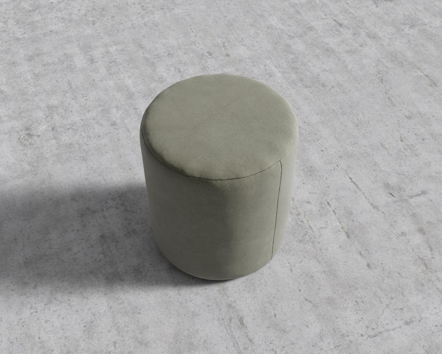 Nova Pouf - Venice Vegan Suede - Sage