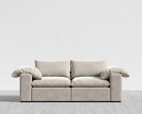 Nuvo Sofa - Venice Vegan Suede - Latte