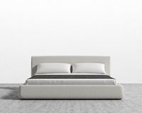 Ophelia Bed - Queen, Modern Felt - Alesund