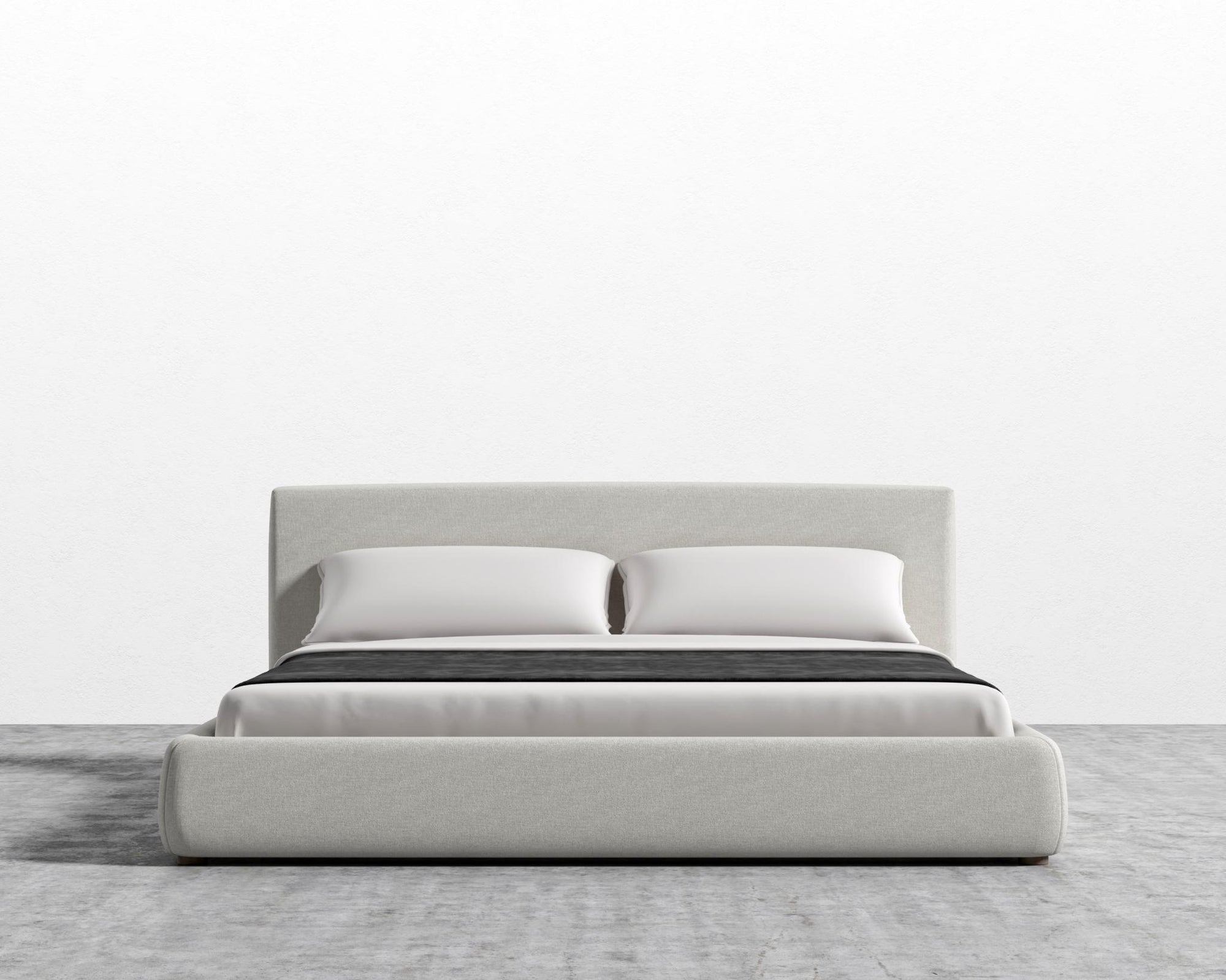 Ophelia Bed - Queen, Modern Felt - Alesund