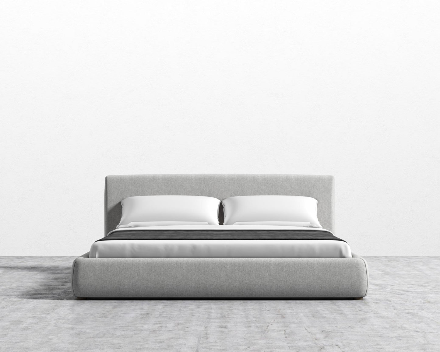 Ophelia Bed - King, Modern Felt - Malmo