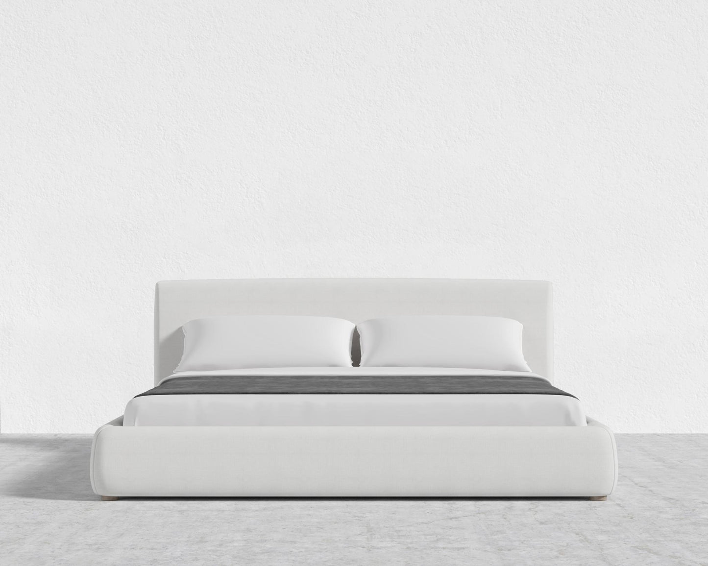 Ophelia Bed - Full, Performance Linen - Swan