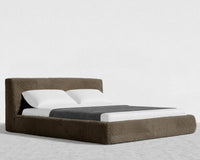Ophelia Bed - Full, Shearling - Espresso