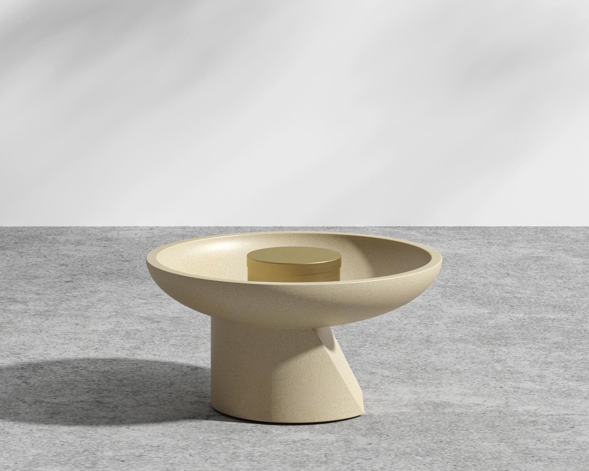 Ophira Oil Lantern - Small, Olympia Wax Concrete