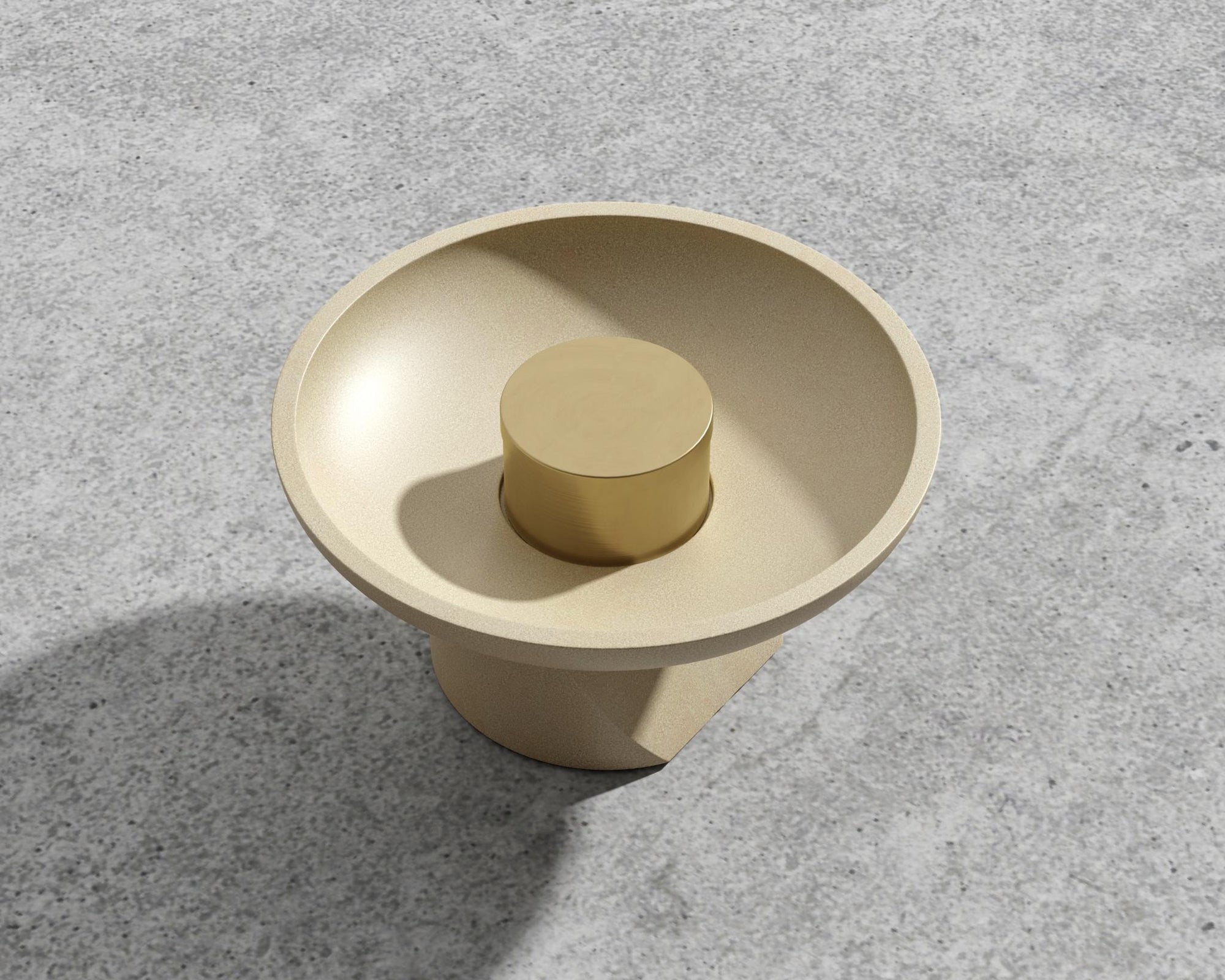 Ophira Oil Lantern - Small, Olympia Wax Concrete