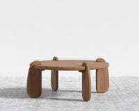 Orb Coffee Table - Walnut Acacia