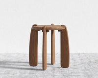 Orb Side Table - Walnut Acacia