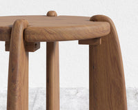 Orb Side Table - Walnut Acacia