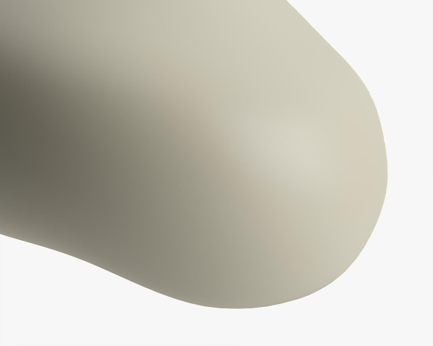 Organa Pendant - Small, Matte Alabaster