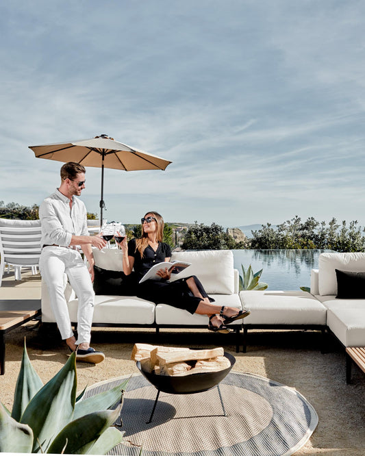 Francis Outdoor Ottoman