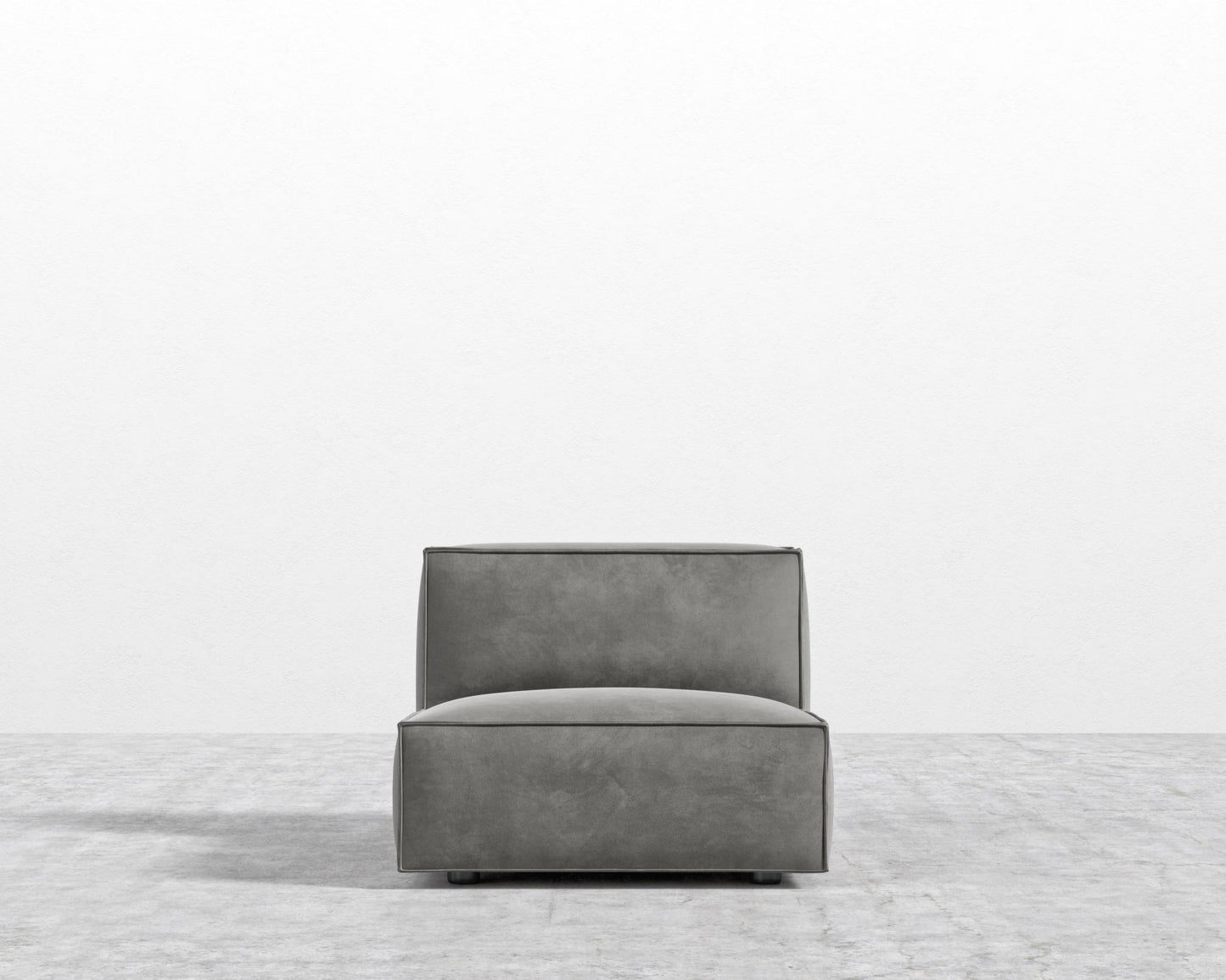 Porter Armless - Black Feet, Venice Vegan Suede - Strato