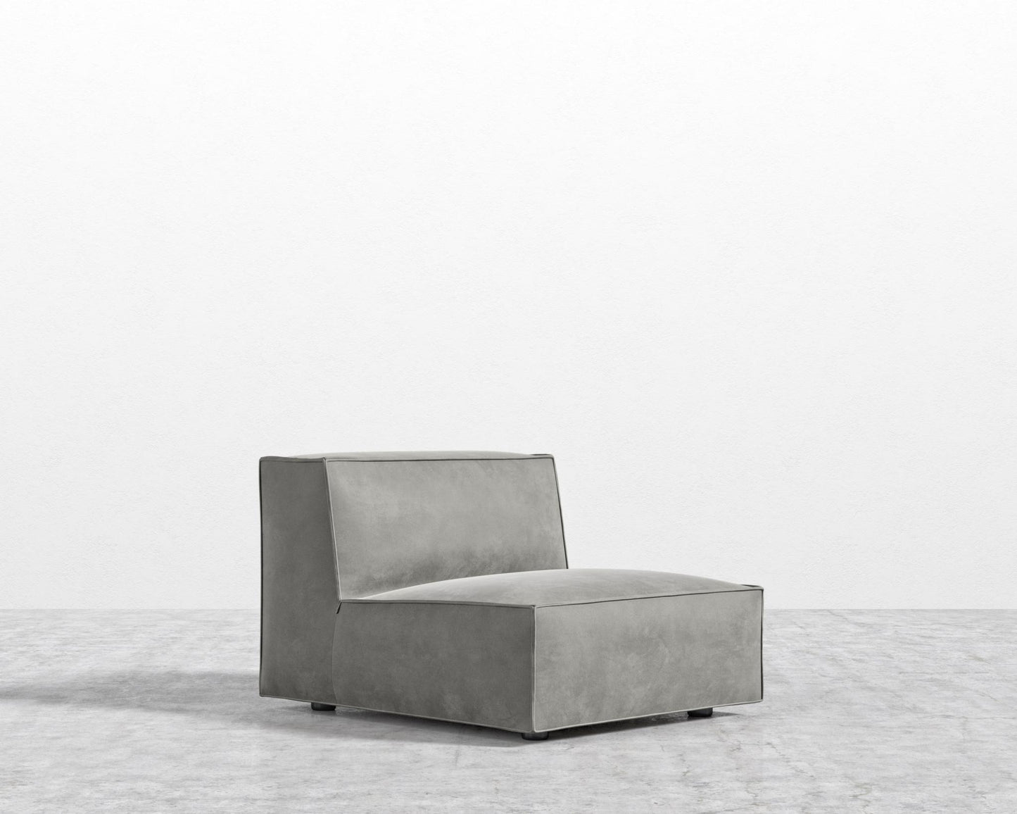 Porter Armless - Black Feet, Venice Vegan Suede - Strato