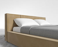Porter Bed - 1x Side Extension, Cal King, Plush Velvet - Dune