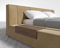 Porter Bed - 1x Side Extension, Cal King, Plush Velvet - Dune