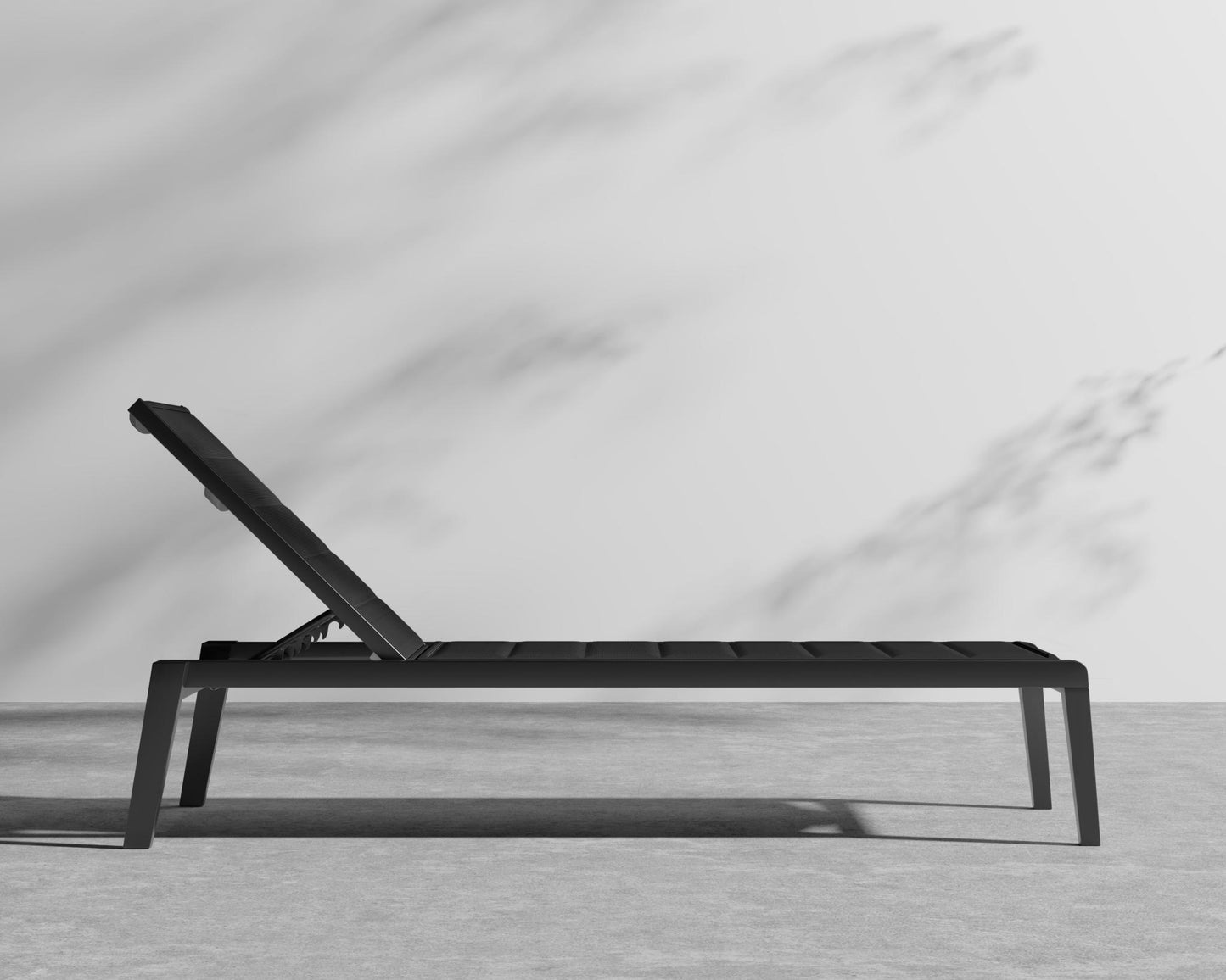 Preston Outdoor Lounger - Black