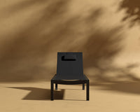 Spencer Outdoor Lounger - Black