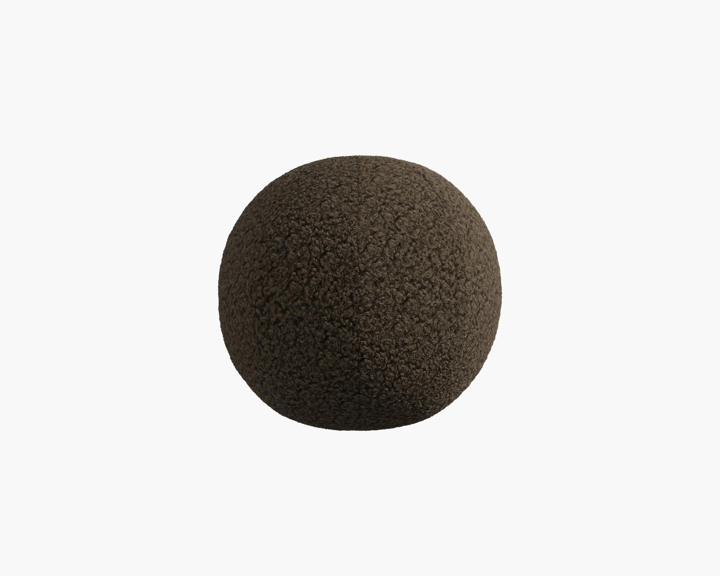 Sphere Pillow - Shearling - Espresso