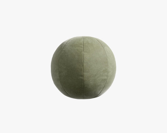 Sphere Pillow - Venice Vegan Suede - Sage