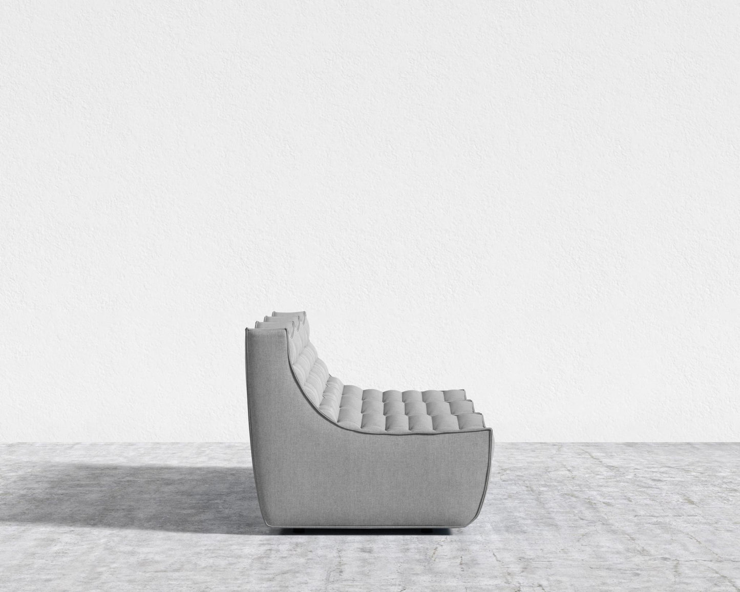 Tanner 3 Seater Sofa - Modern Felt - Malmo