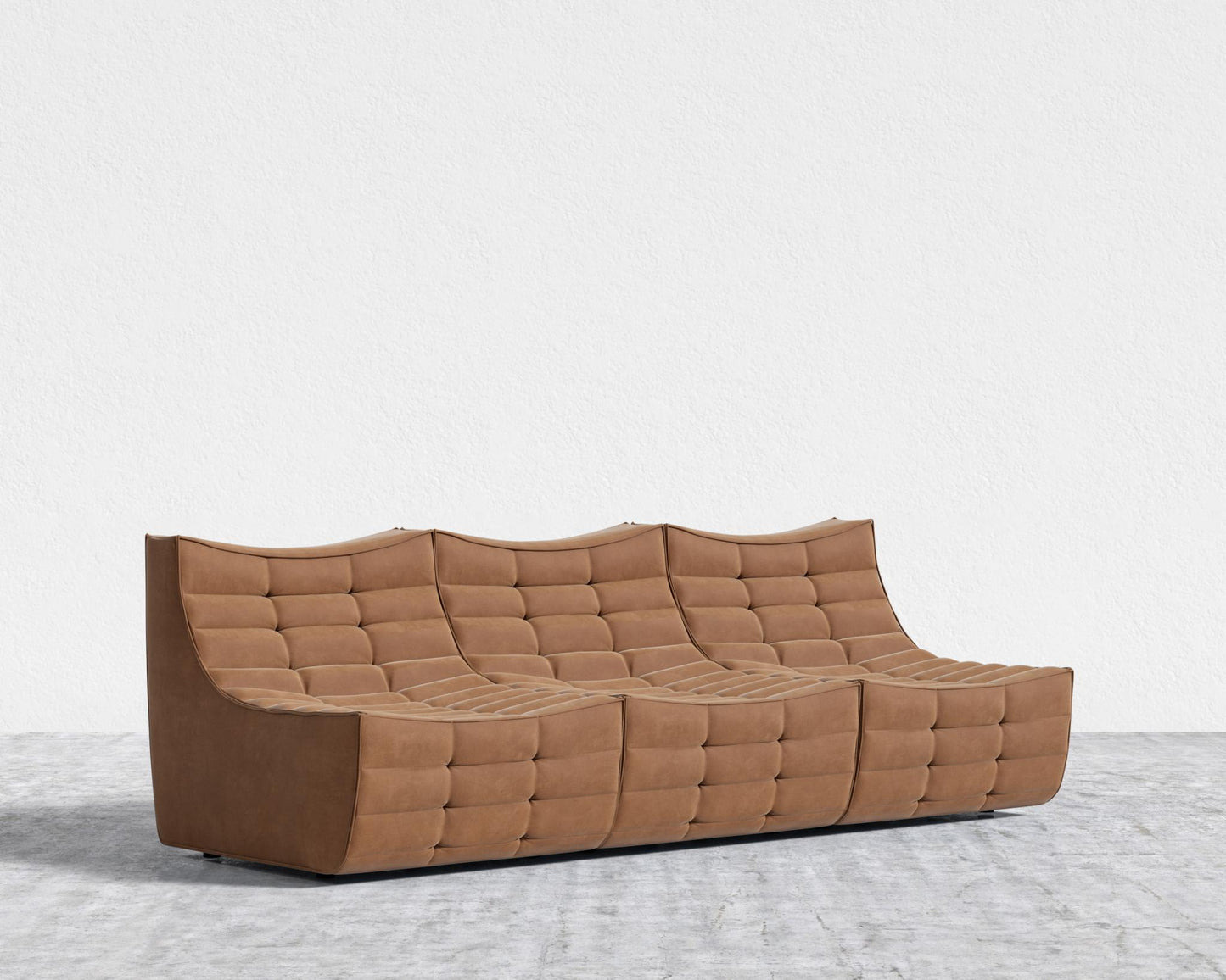 Tanner 3 Seater Sofa - Venice Vegan Suede - Cider