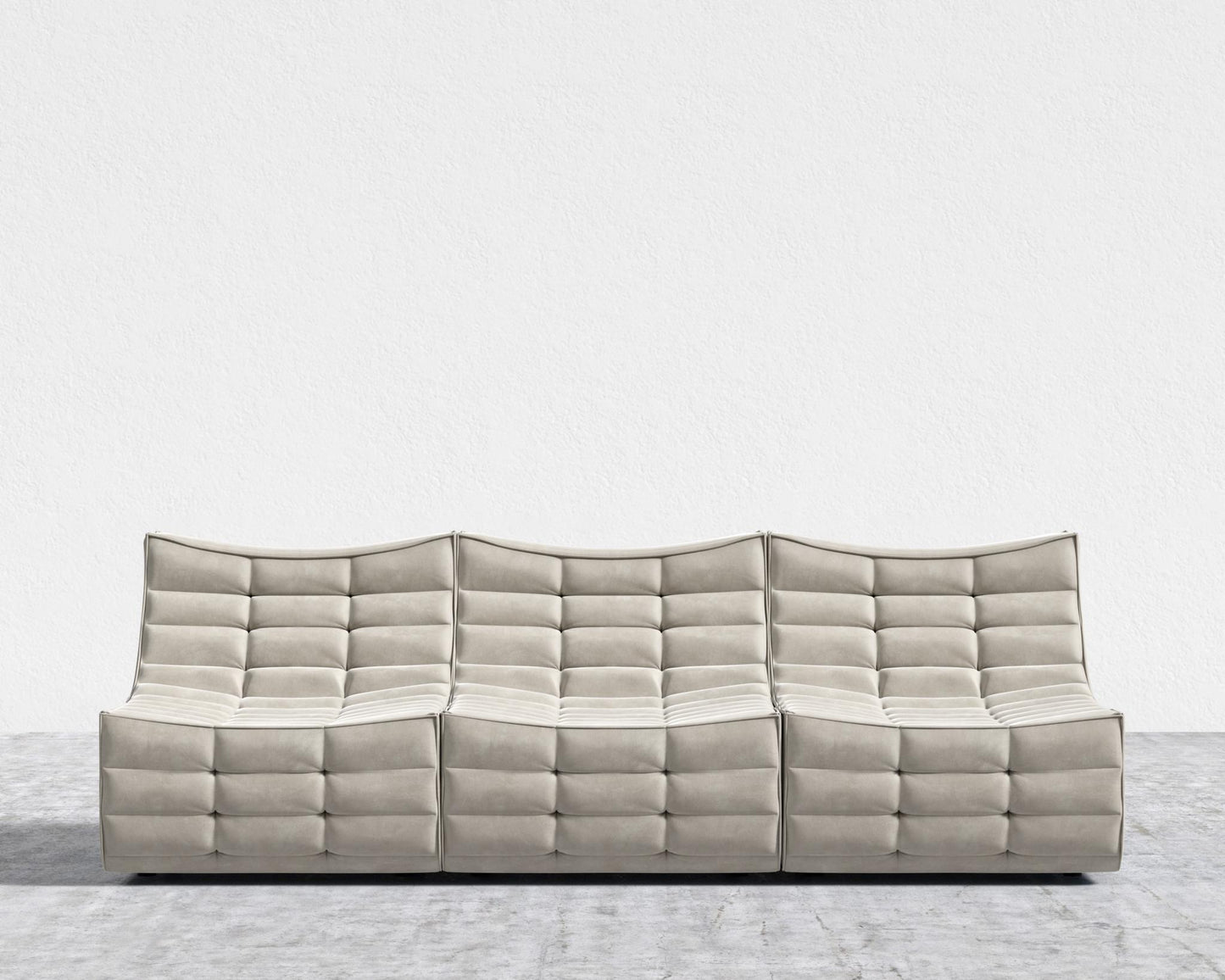 Tanner 3 Seater Sofa - Venice Vegan Suede - Latte