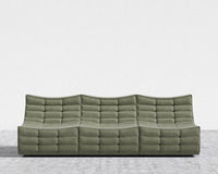 Tanner 3 Seater Sofa - Venice Vegan Suede - Sage