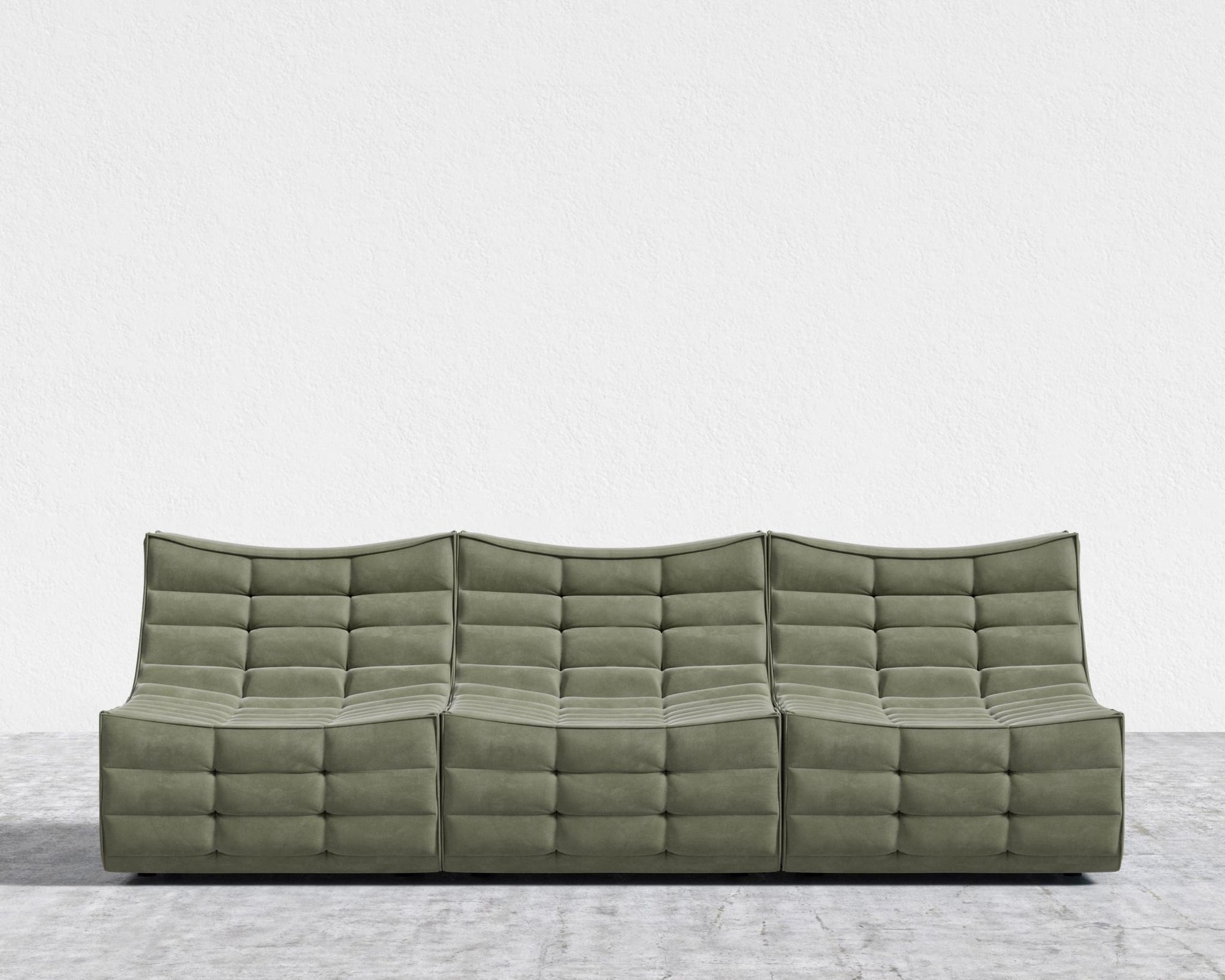 Tanner 3 Seater Sofa - Venice Vegan Suede - Sage