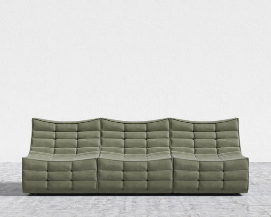 Tanner 3 Seater Sofa - Venice Vegan Suede - Sage