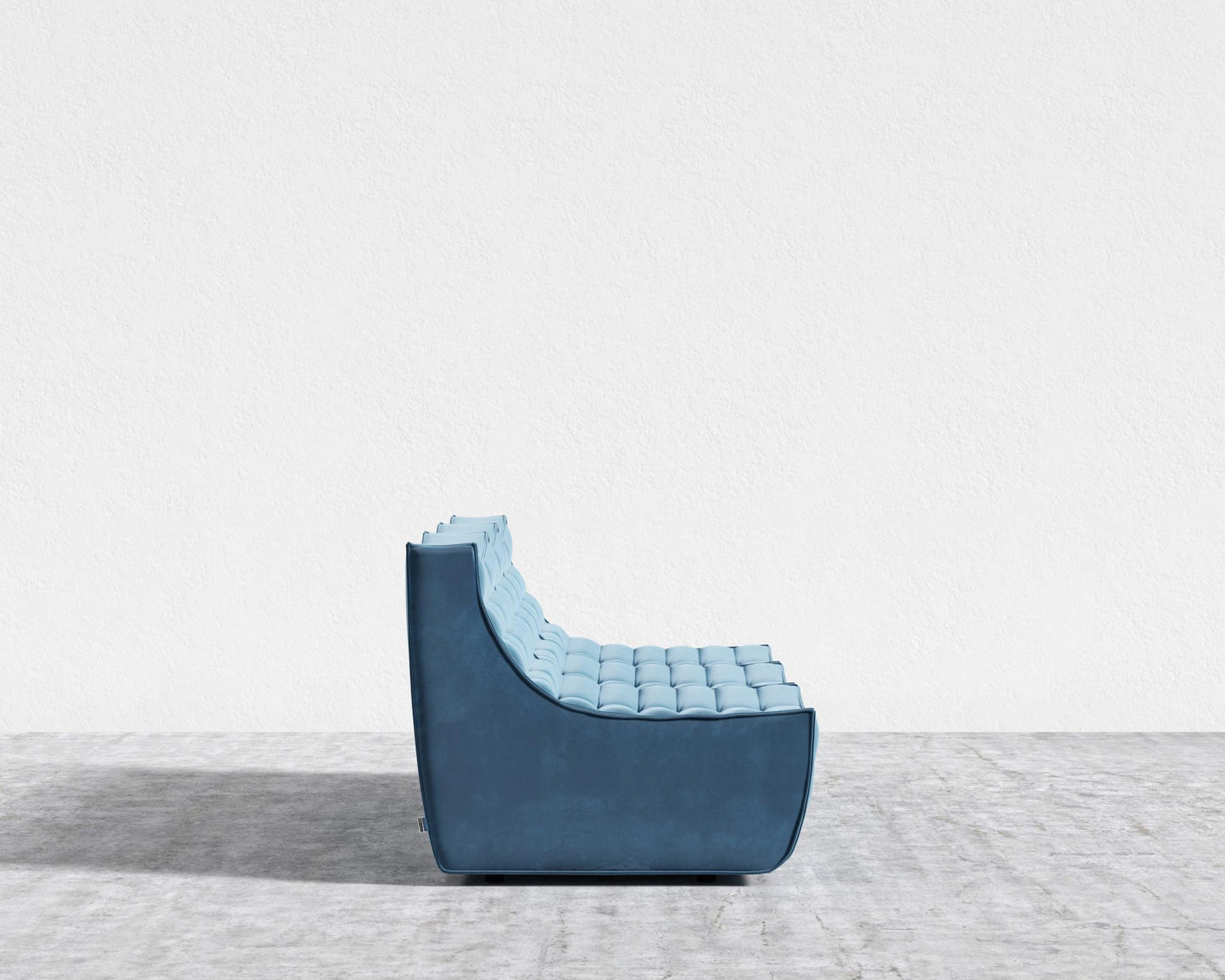 Tanner 3 Seater Sofa - Plush Velvet - Solstice