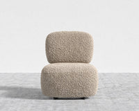 Toro Lounge Chair - Ebony, Shearling - Fawn