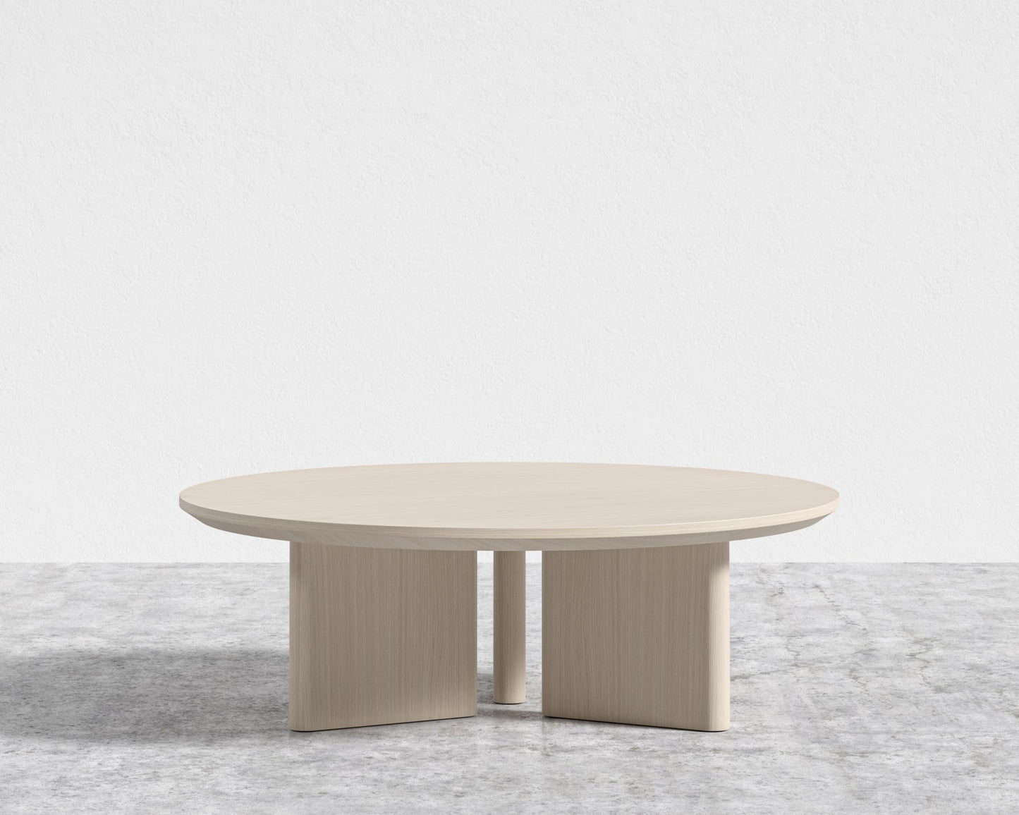 Trio Coffee Table - Washed Natural Oak