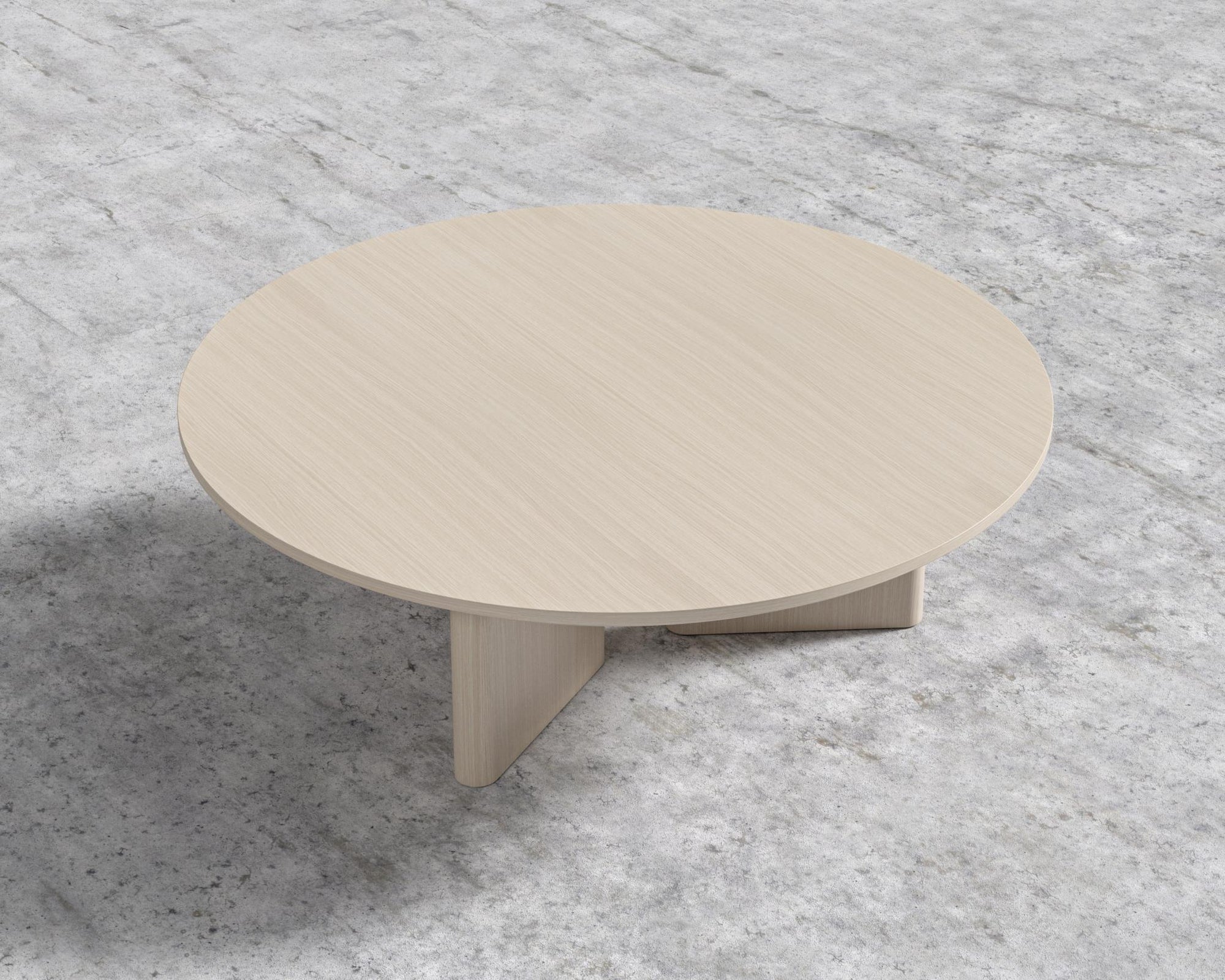 Trio Coffee Table - Washed Natural Oak