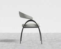 Uma Dining Chair - Black - Uma, Modern Felt - Alesund