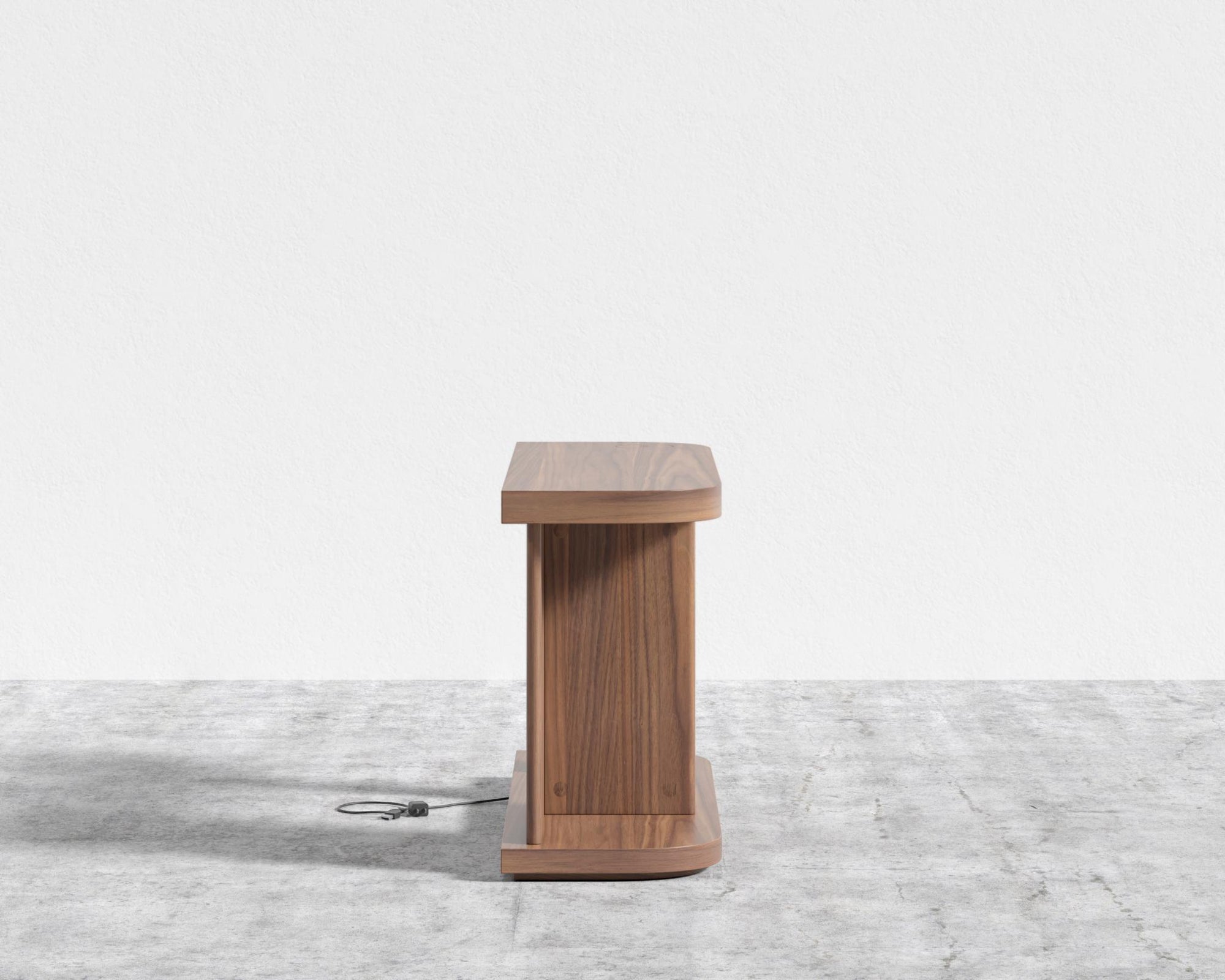 Uni End Table - Walnut Veneer